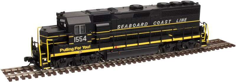 Atlas 40002769 N Seaboard Coast Line EMD GP40 Low Nose Diesel Engine #1545