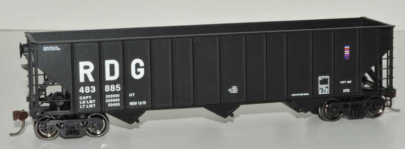 Bowser 41528 HO Reading 100 Ton Hopper Car Kits & Ready to Run #484010