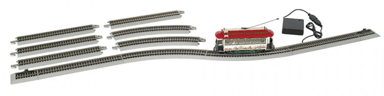 Bachmann 25100 Norman Rockwell's Main Street Christmas On30 Gauge Train Set