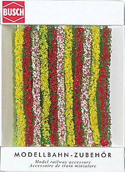 Busch 7152 HO Blooming Hedges