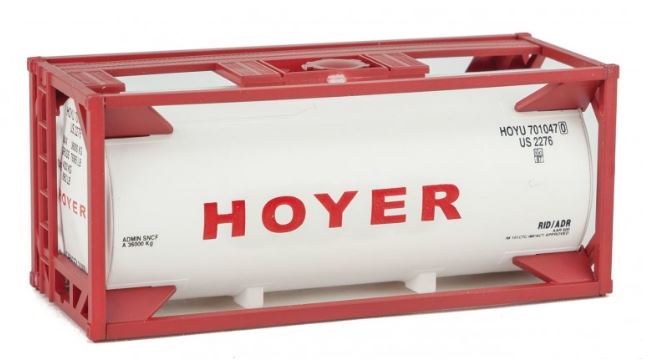 Walthers 949-8108 HO Hoyer 20' Tank Container Kit