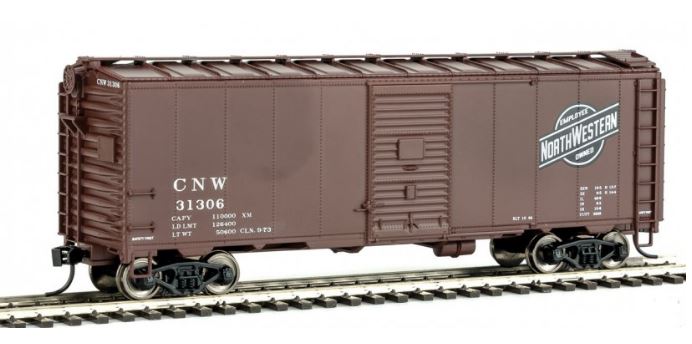 Walthers 910-2701 HO Chicago & North Western 40' AAR Modified 1937 Boxcar #31306