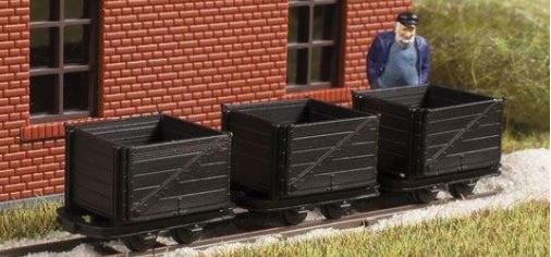 Walthers 949-3013 HOn2 Gondola Light Industrial Rail Series Kit (3)