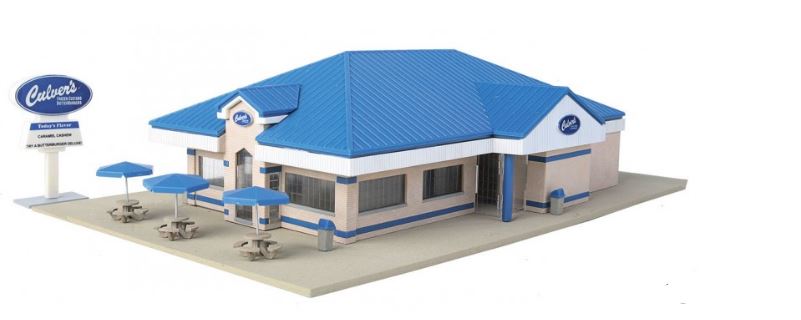 Walthers 933-3486 HO Culver's Building Kit