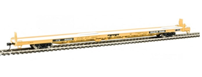 Walthers 910-5704 HO Trailer-Train 89' Channel Side Flatcar #150036