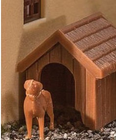 Walthers 949-4147 HO Dog & Kennel Kit