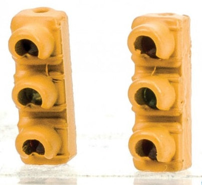 Walthers 949-4369 HO 1960s-Style Non-Operating Traffic Light (Pack of 2)