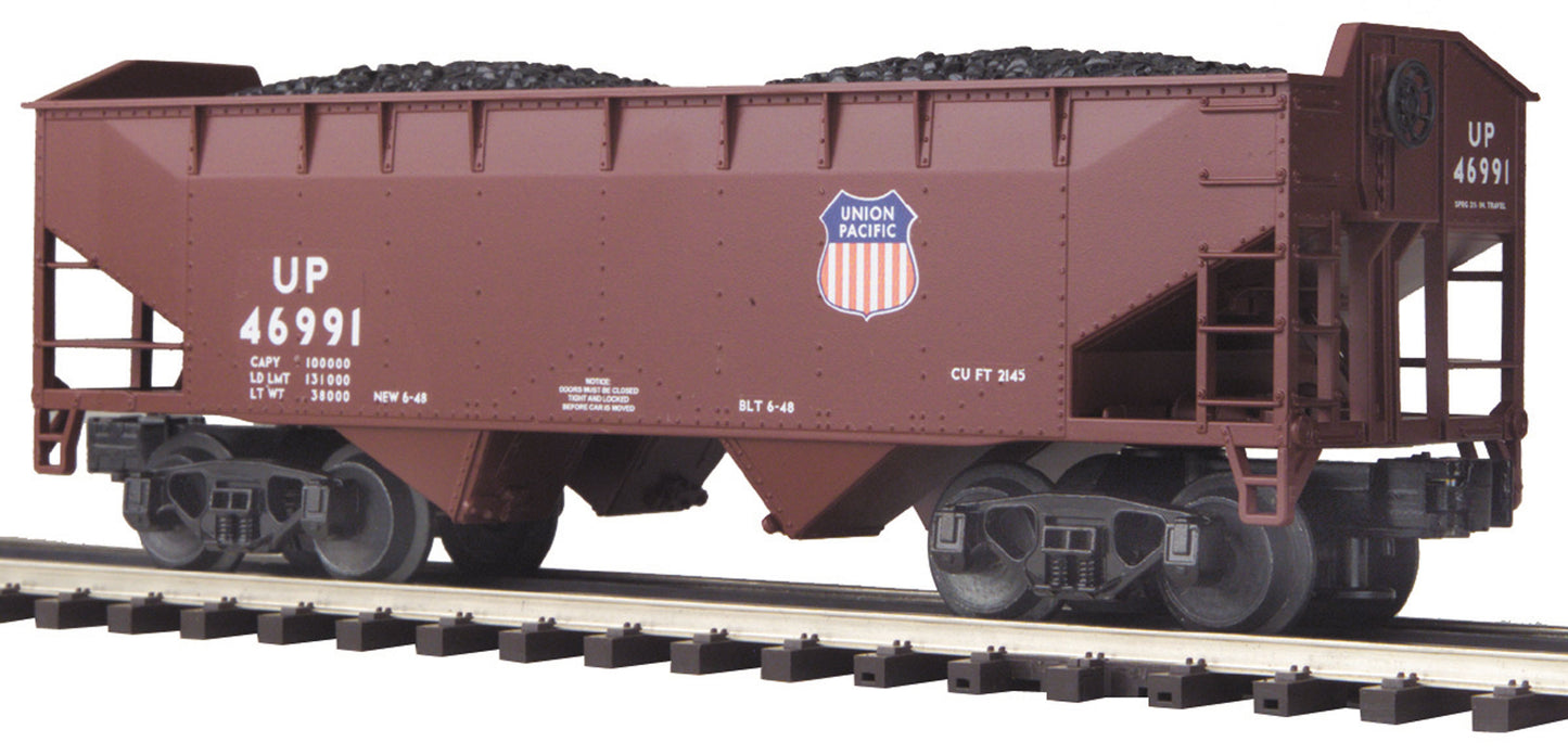 MTH 20-97861 O Union Pacific Premier 2-Bay Offset Hopper Car #46991
