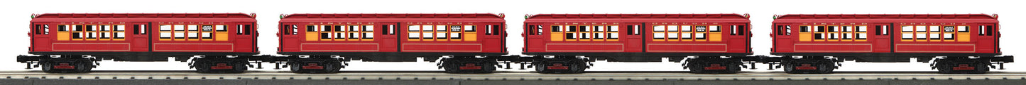MTH 30-20396-1 O MTA LO-V Subway Set with Proto-Sound 3.0 (Set of 4)