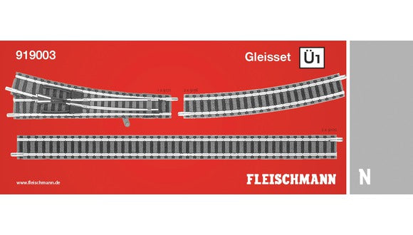 Fleischmann 919003 N Track Set U1, Passing Track 1