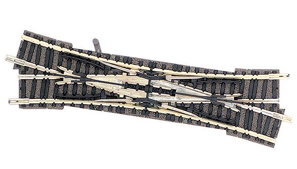 Fleischmann 9185 N Double Slip for Manual Operation, Right Hand Crossing