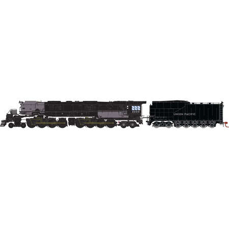 Athearn 22905 N Union Pacific 4-8-8-4 Big Boy Loco & Tender w/DCC/SND #4000