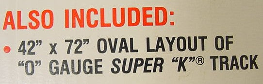 K-Line K1312 Coca-Cola O Gauge Diesel Freight Train Set