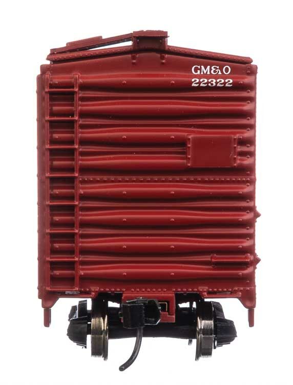 Walthers 910-1359 HO Gulf, Mobile & Ohio 40' AAR 1944 Boxcar Ready to Run #22322