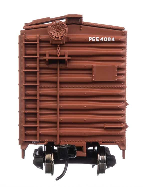 Walthers 910-1367 Pacific Great Eastern 40' AAR 1944 Boxcar RTR #4004