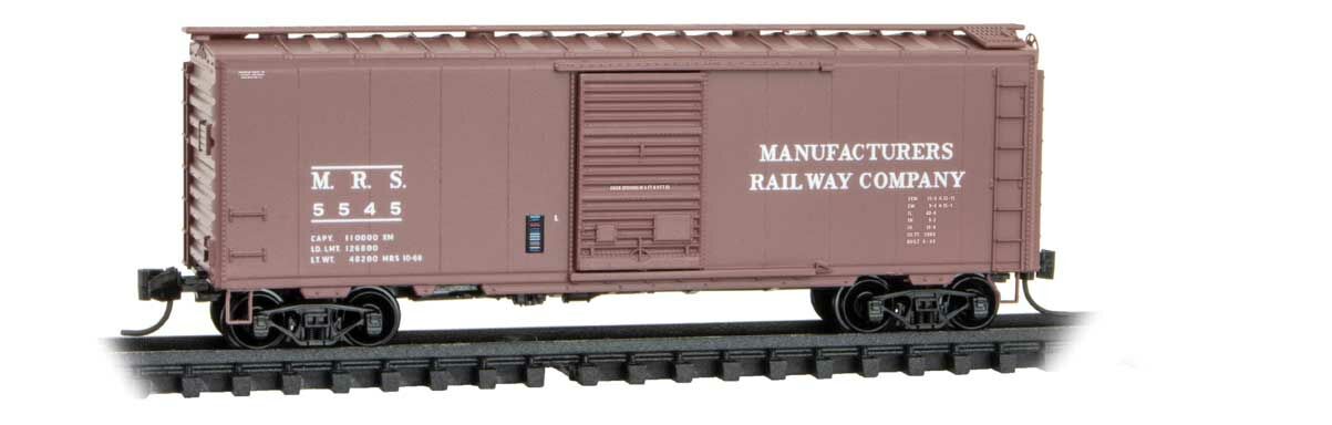 Micro-Trains 02000127 N Manufacturers Railway 40' Single-Door Boxcar RTR #5545