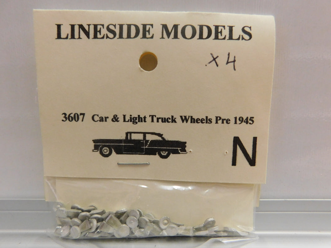 Lineside Models 3607 N Car & Light Truck Wheels Pre 1945