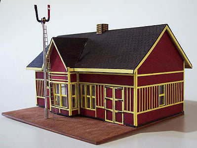 Osborn Model Kits 1027 HO Train Station Kit