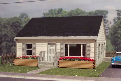 Osborn Model Kits 1102 HO Two Bedroom Bungalow