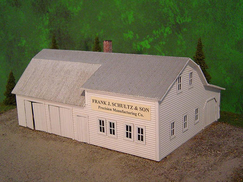Creative Laser Design CLD-HO-001 HO Frank J. Schultz & Son Building Wood Kit