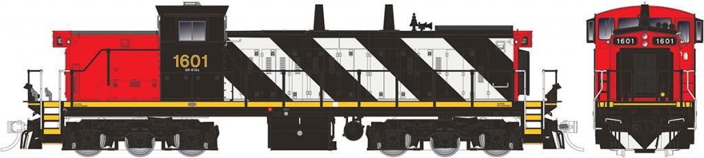 Rapido Trains 10103 HO Canadian National GMD-1A 6-Axle 1600 Diesel Loco #1602