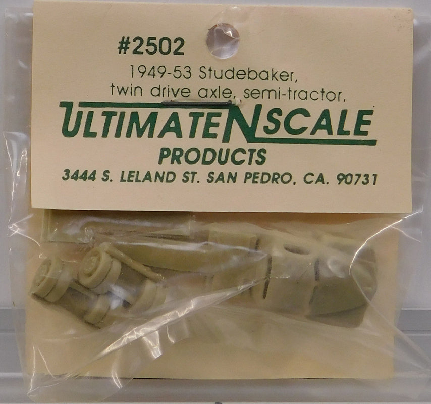 Ultimate N Scale 2502 N 1949-53 Studebaker DualAxle Semi-Tractor