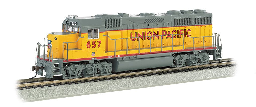 Bachmann 63528 HO Union Pacific EMD GP40 Diesel Locomotive Standard DC #657