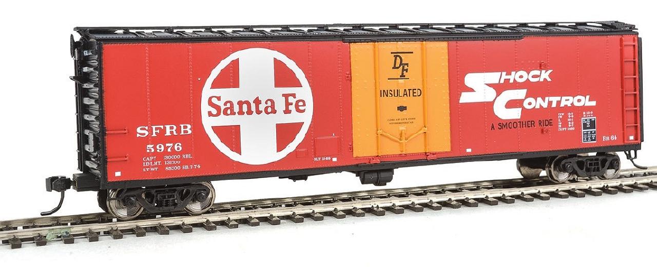 Walthers 910-2802 HO Santa Fe SFRB 50' PC&F Insulated Boxcar RTR #5976