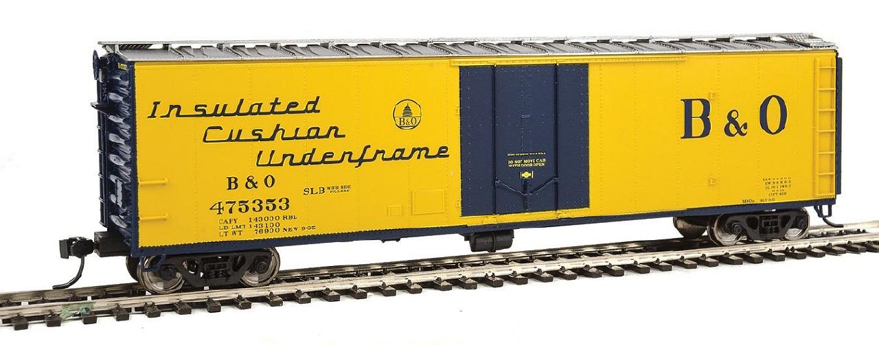 Walthers 910-2804 HO Baltimore & Ohio 50' PC&F Insulated Boxcar RTR #475353