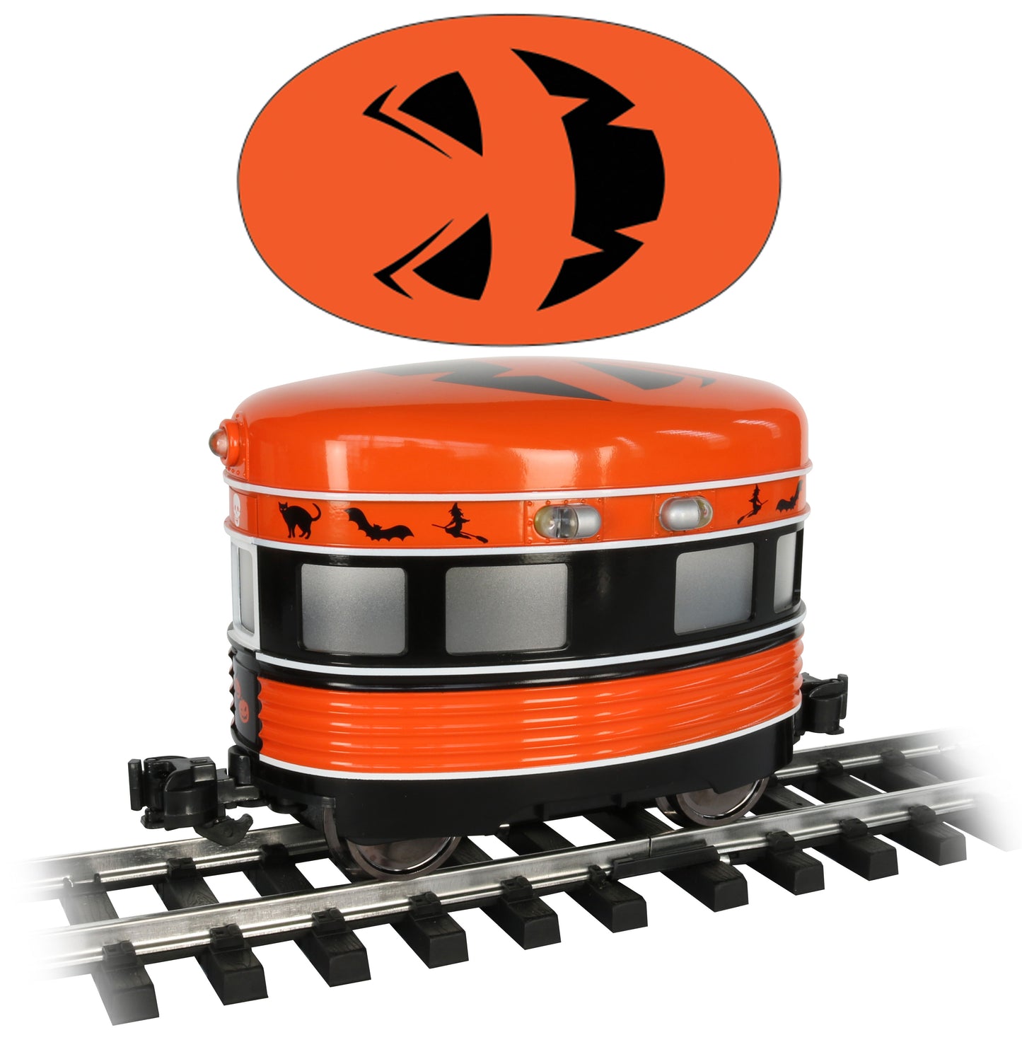 Bachmann 96279 G Halloween Motorized Eggliner