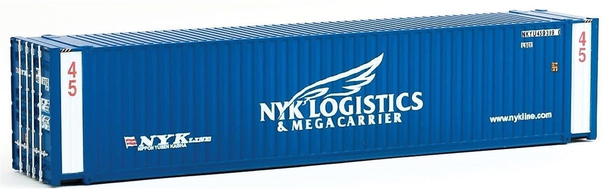 Walthers 949-8557 HO NYK Logistics 45' CIMC Container - Assembled