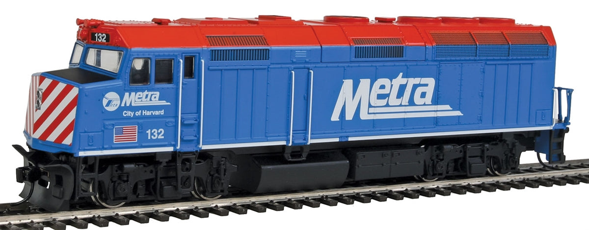 Walthers 5-1182 HO Metra EMD F40PH SoundTraxx Sound & DCC #128, #132 (Set of 2)