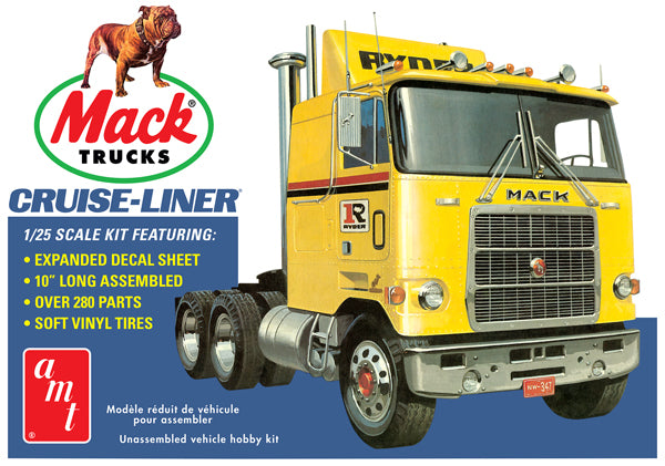 AMT 1062 1:25 Mack Cruise-Liner Semi Tractor