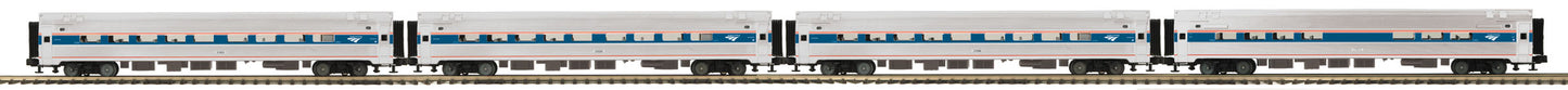 MTH 20-65287 O Amtrak Premier Amfleet Passenger Car Set (Set of 4)