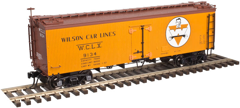 Atlas 3002426 O Wilson Car Lines 36' Wood Refrigerator Car (2-Rail)