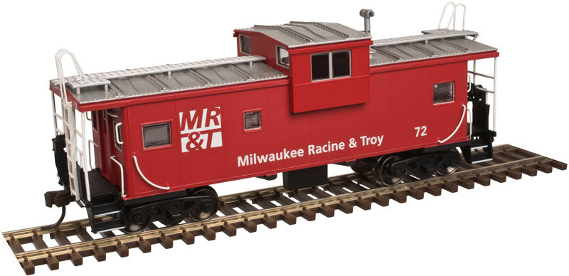 Atlas 20004149 HO Milwaukee, Racine & Troy Extended Vision Caboose #72