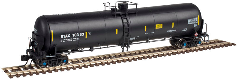 Atlas 50003016 N Scale STAX 31,000 Gallon Crude Oil Tank Car #10966
