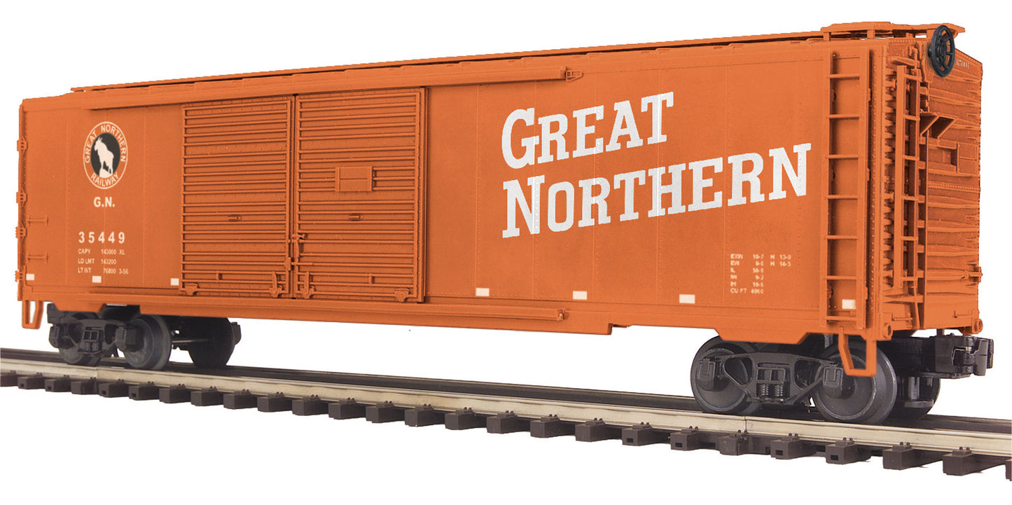 MTH 20-93712 O Great Northern Double Door 50' Box Car #35449