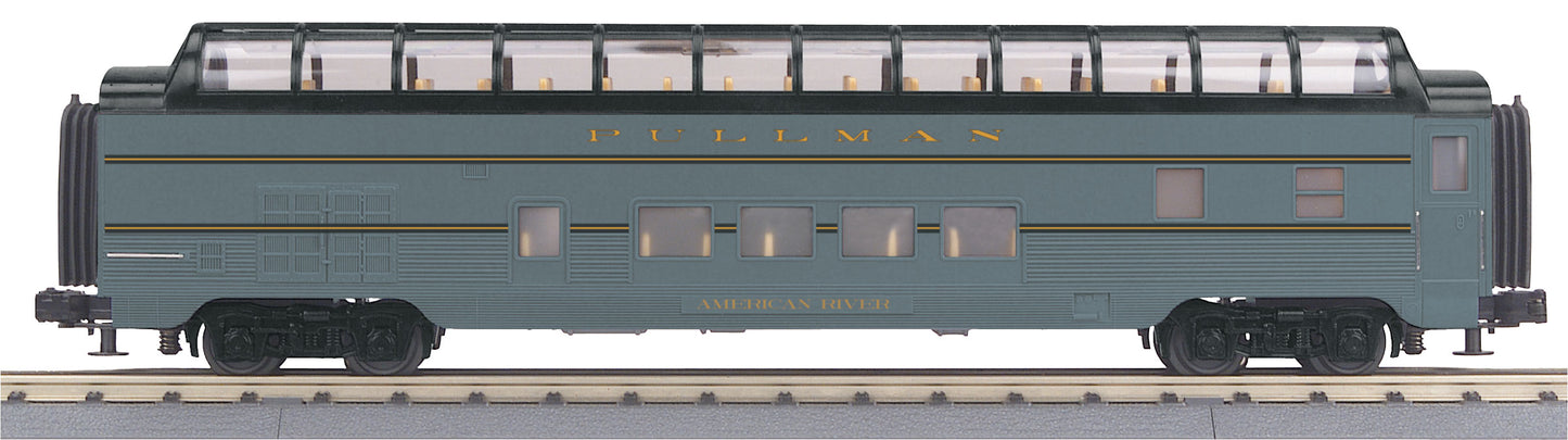 MTH 30-67956 O Union Pacific 60' Streamlined Full-Length Vista Dome Car