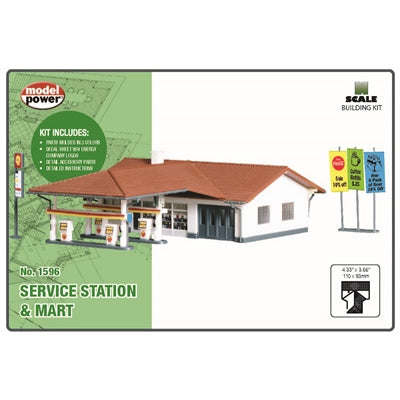 Model Power 2622 N Service Station & Mart Built Up