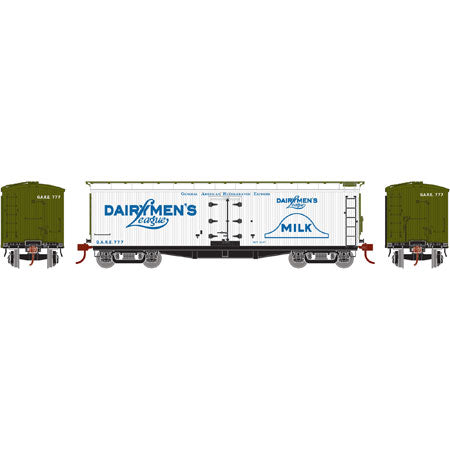 Athearn 23687 N 40' Pfaudler Milk Car, Dairymen's #777