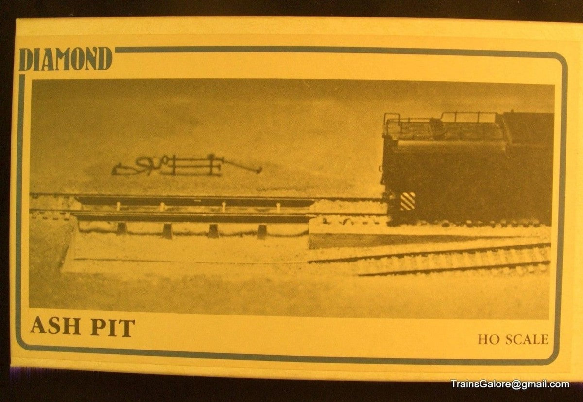Diamond Scale AP-414 HO Scale Ash Pit Buidling Kit