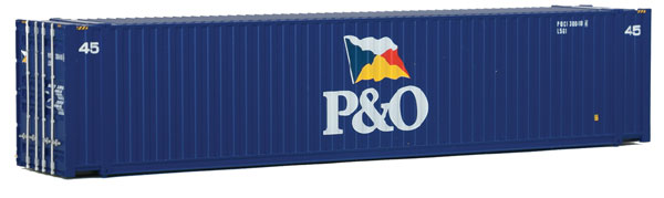 Walthers 949-8566 HO P&O 45' CIMC Container