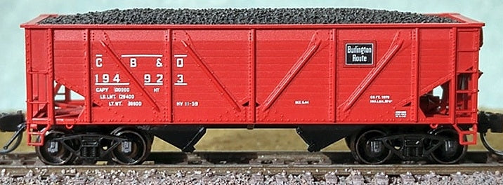 Bluford Shops 63022 N Burlington Route 2-Bay War Emergency Composite Hopper (2)