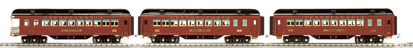 MTH 11-40103 Std. Gauge Pennsylvania Tuscan Tinplate State Set (Set of 3)