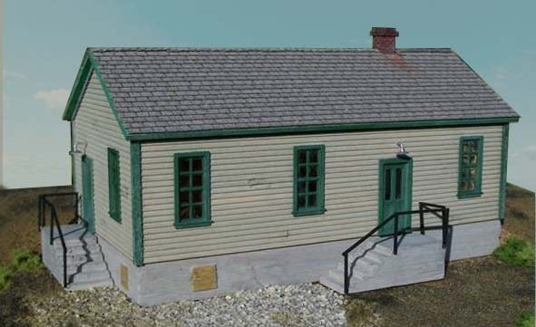 Motrak Models 83001 HO Danielson Building