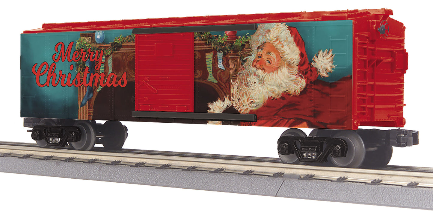 MTH 30-74890 O Christmas 2017 Box Car (Santa)