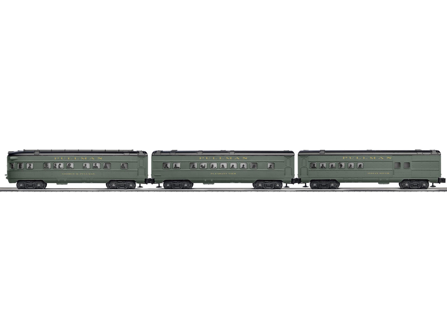 Lionel 6-30111C O Pullman Passenger Expansion Pack