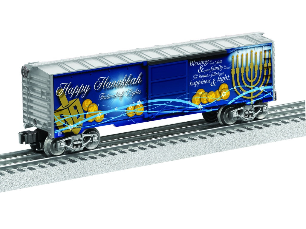 Lionel 6-83801 O USA Happy Hanukkah Boxcar