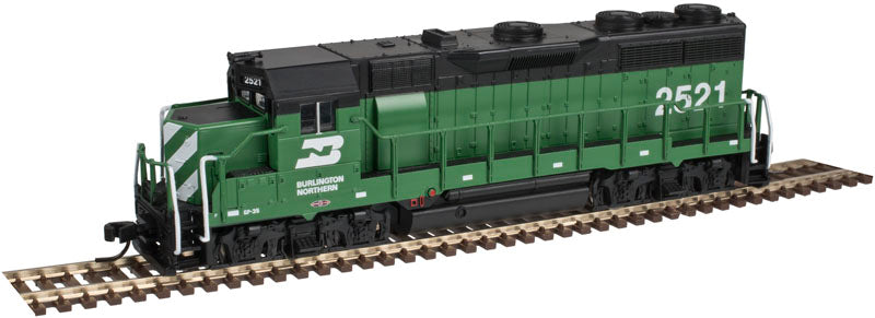 Atlas 40003145 N Burlington Northern GP-35 Diesel Locomotive #2521